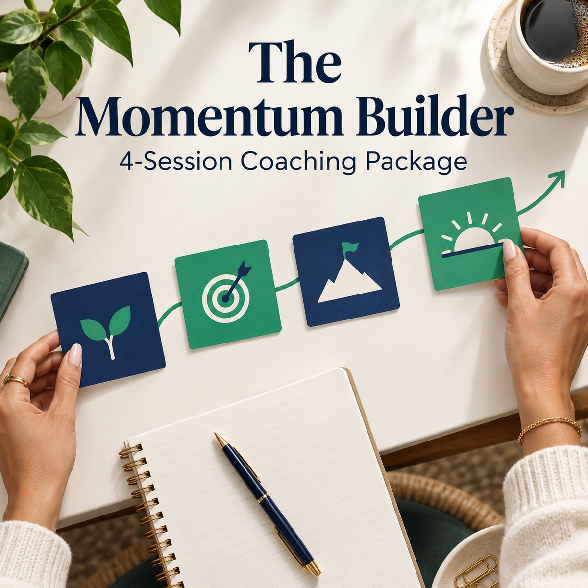 The Momentum Builder — 4-Session Coaching Package