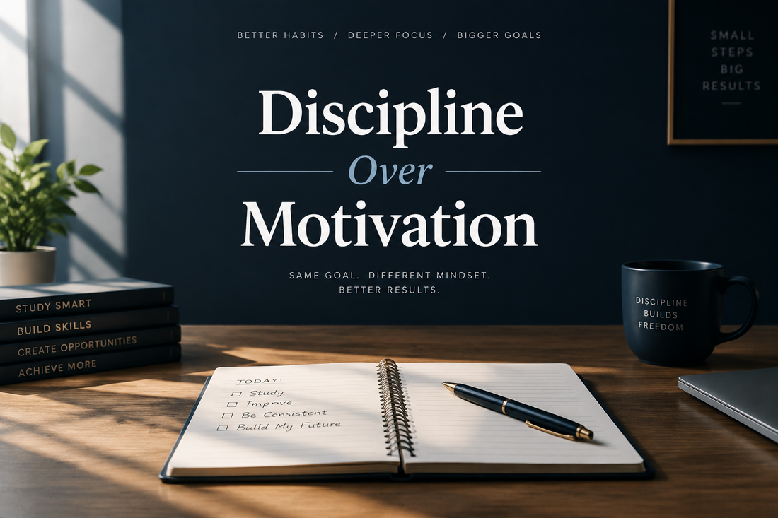 Discipline Over Motivation