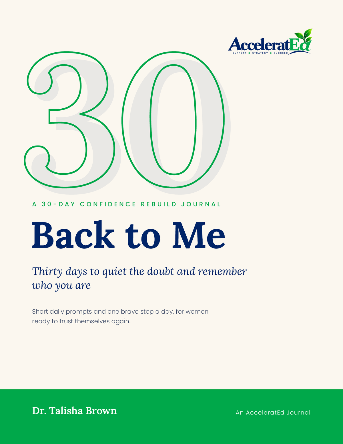 Back to Me: A 30-Day Confidence Rebuild Journal
