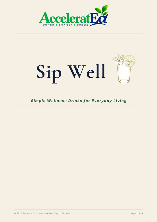 Sip Well: Simple Wellness Drinks for Everyday Living