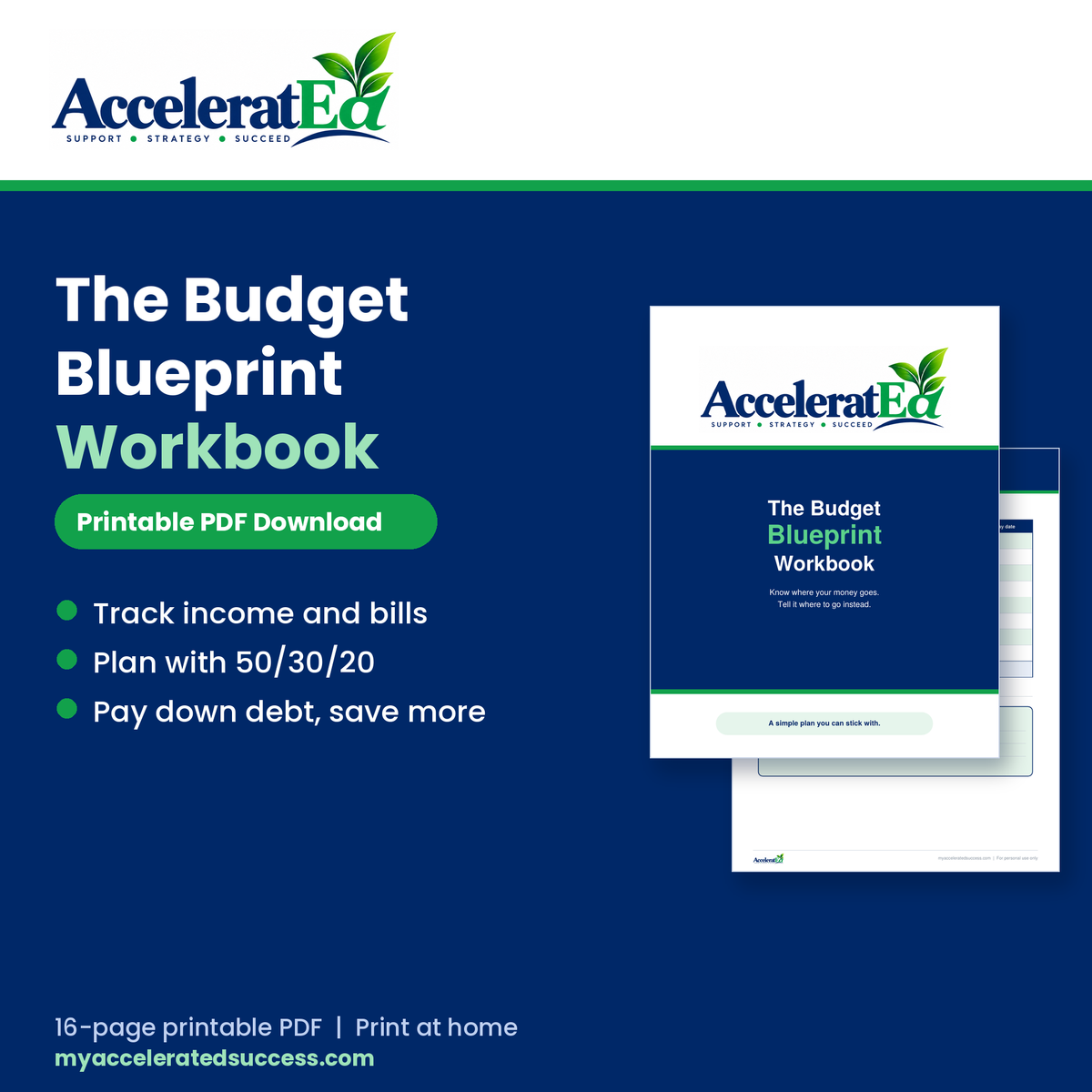 Budget Blueprint Workbook