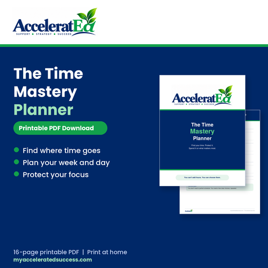 Time Mastery Planner